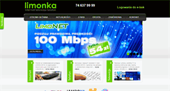 Desktop Screenshot of limonka.net.pl